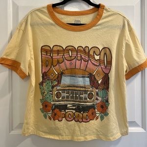 Original Ford Bronco Merchandise crop top women vintage xl 16/18 W307229